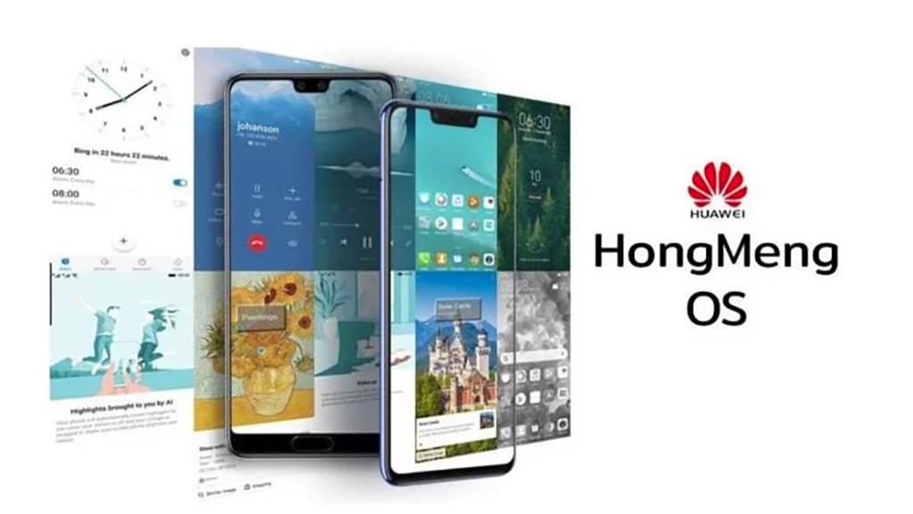 HongMengOS Android sistema da Huawei Google