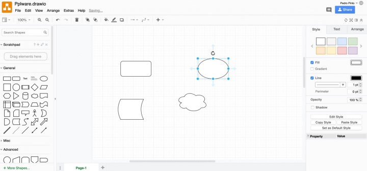 draw.io: Crie os seus diagramas usando apenas o browser