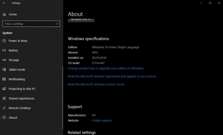 Windows 10 Microsoft atualização forçar versão 1803