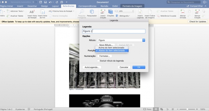 Microsoft Word: Como criar e inserir uma tabela de Figuras