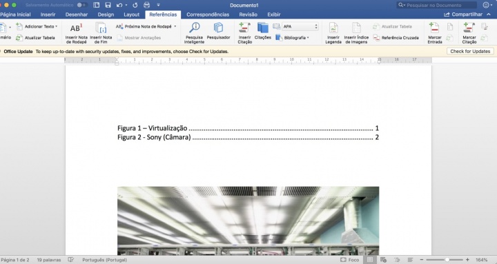 Microsoft Word: Como criar e inserir uma tabela de Figuras