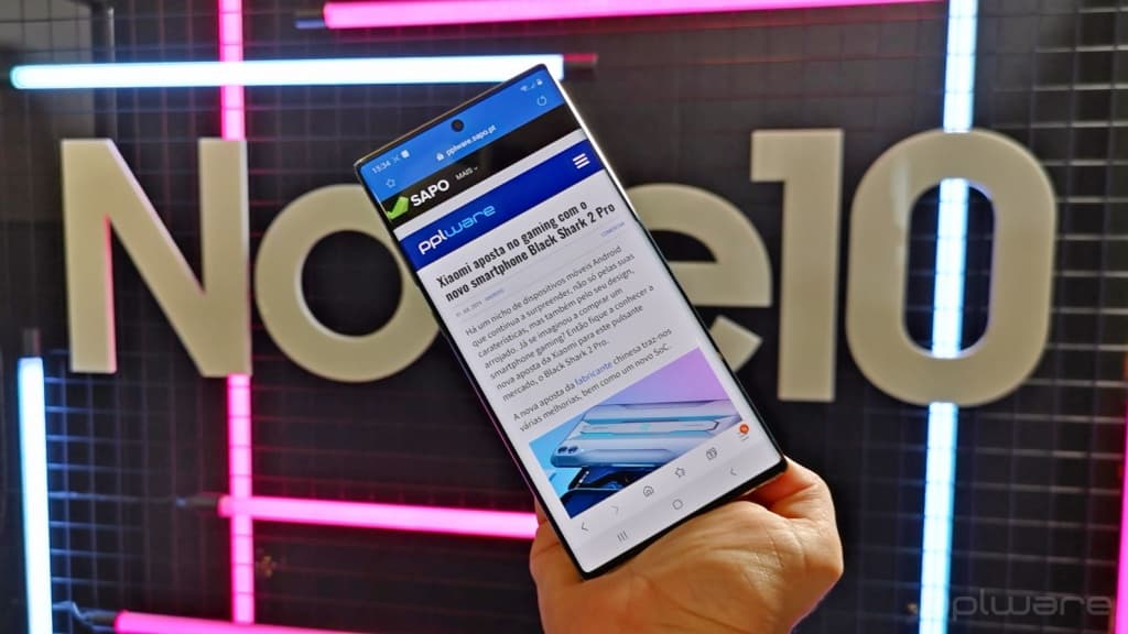 Samsung Galaxy Note10: Grandes smartphones vêm aos pares e com melhor desempenho