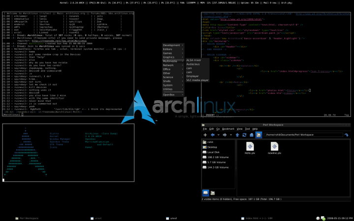Primeira ISO do Arch Linux com Kernel 5.2 já está disponível