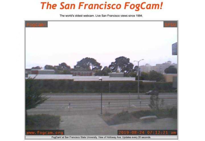 FogCam: A Webcam em funcionamento mais antiga do mundo vai ser desligada