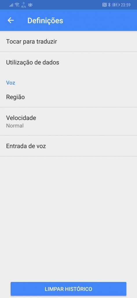 tradutor Google Android aplicação traduzir