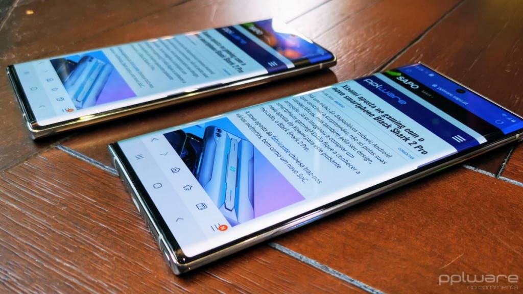 O Galaxy Note 10 Plus enfrentou o iPhone XS Max num teste de velocidade