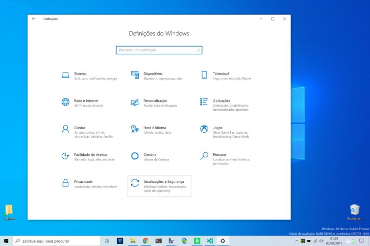 Windows 10 Arranque Avançado gestão reiniciar utilizadores