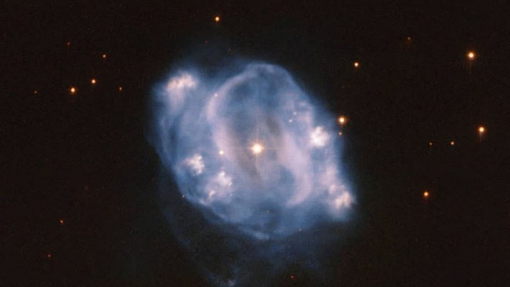 Imagem captada pelo telescópio da NASA, o Hubble, de uma nebulosa planetária