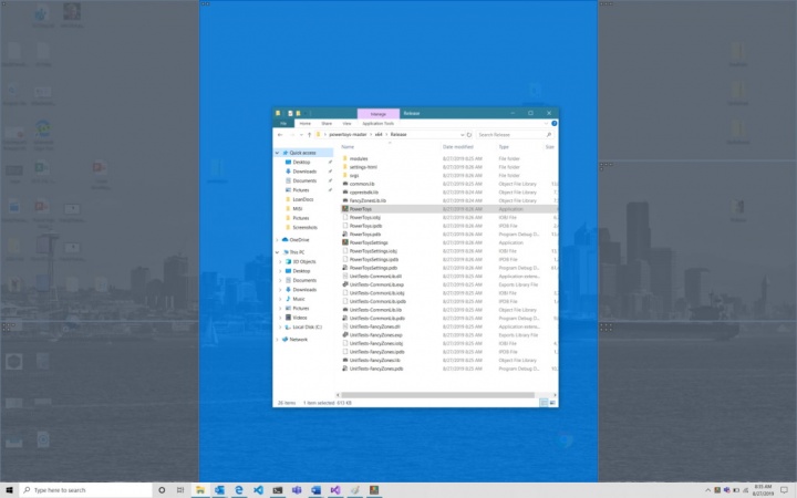 PowerToys Windows 10 Microsoft atalhos janelas