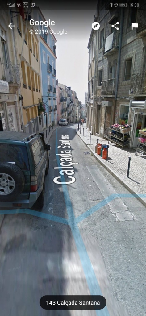 Google Maps Street View vista Android smartphone