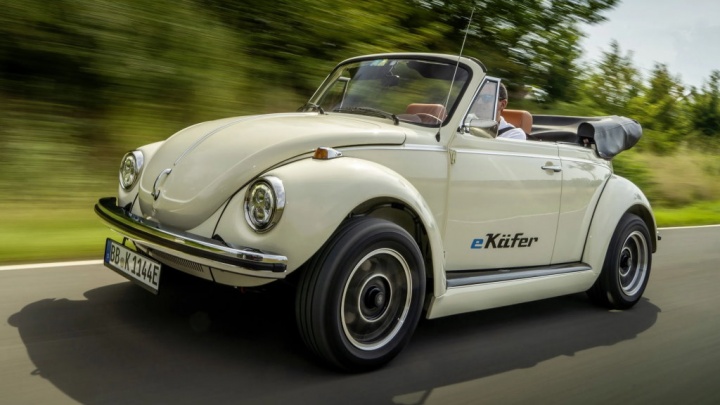 Volkswagen Carocha elétrico clássico mercado