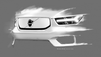 Volvo XC40 EV design imagens carro elétrico