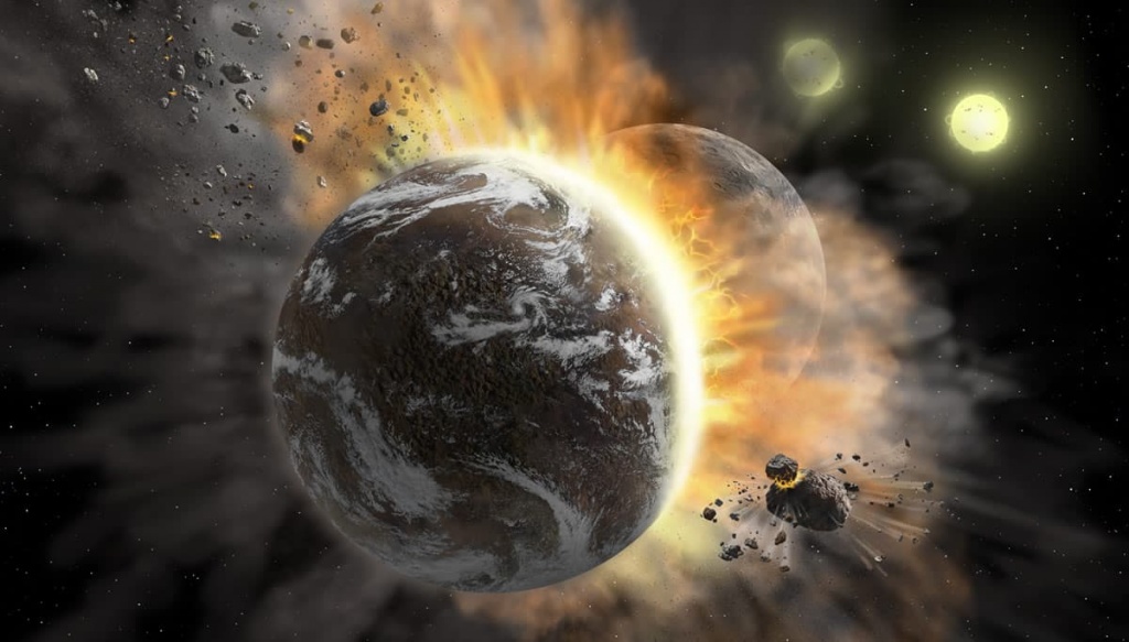 Cientistas da NASA observam o que acontece quando dois exoplanetas colidem