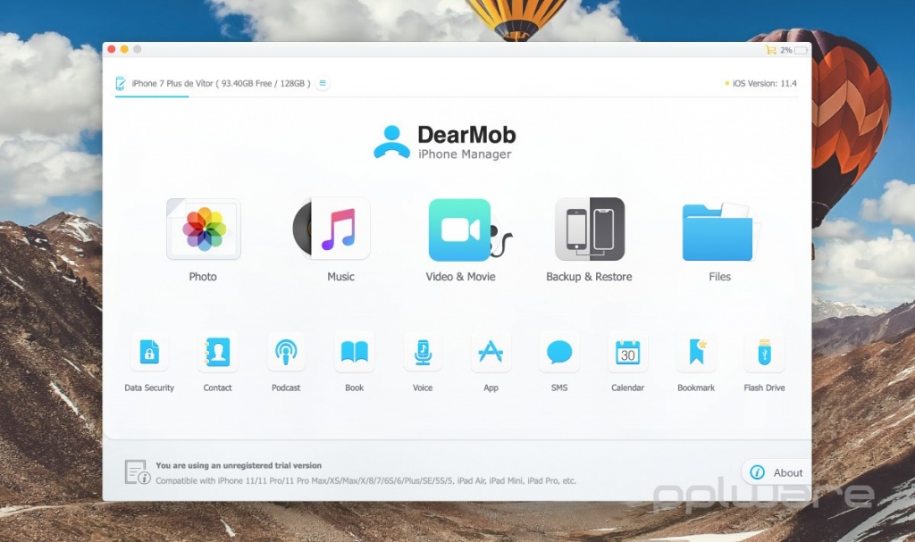 Acabe com as limitações na gestão do seu iPhone ou iPad com o DearMob iPhone Manager