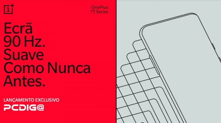 Novos OnePlus 7T Series disponíveis em Portugal pela PCDIGA