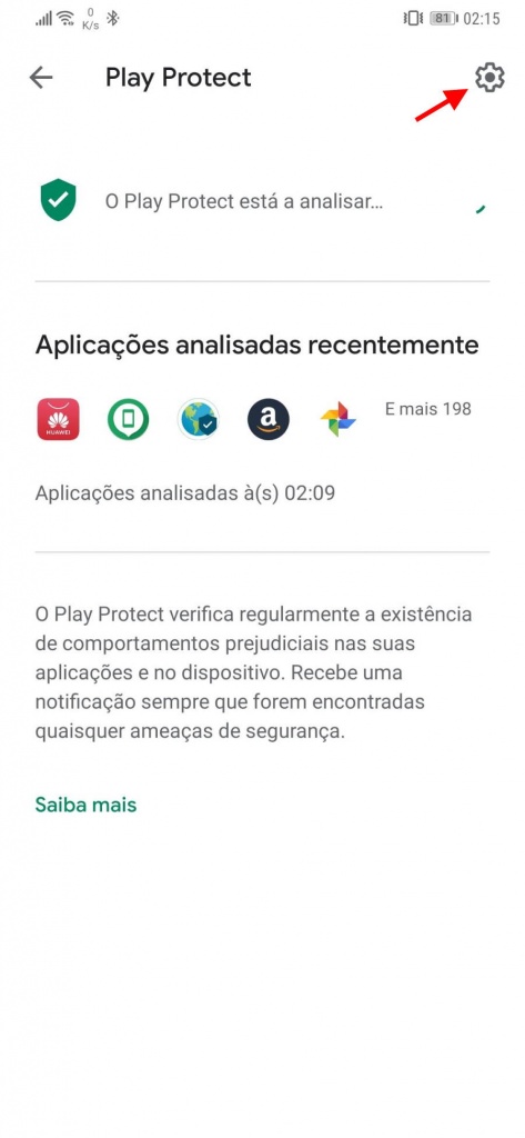 Android Google Play Protect apps segurança