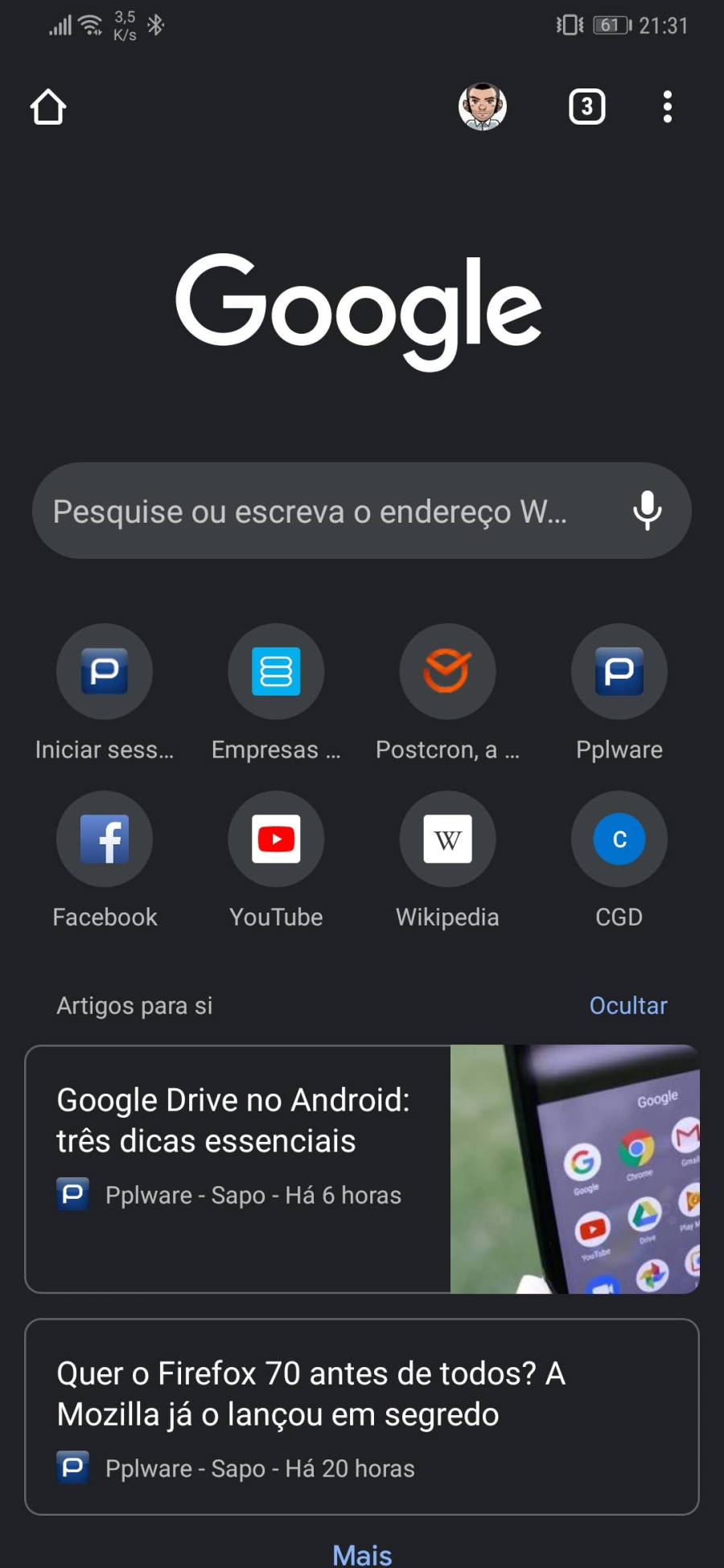 dark mode google chrome