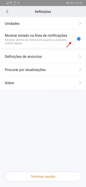 Mi Fit Mi Band Xiaomi notificação Android