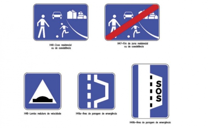 Placas de sinalização em Portugal: veja as diferenças em relação