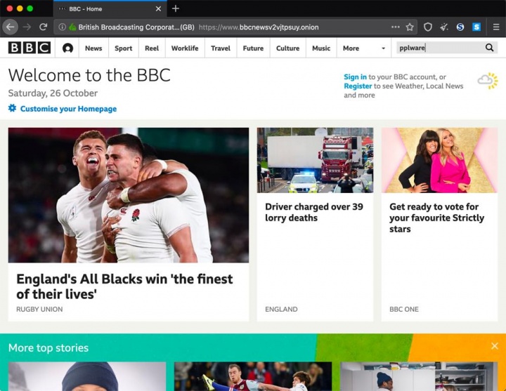 BBC passa a ter site também na "Dark Web"! Saibam a razão