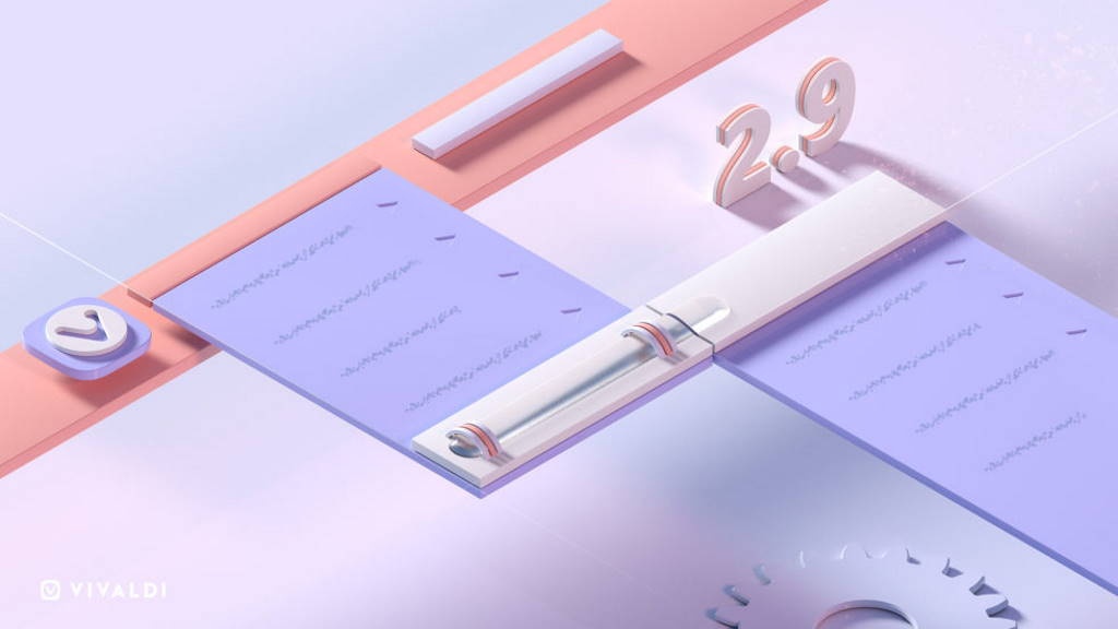 Chegou o Vivaldi 2.9 com melhor desempenho e mais controlo nos menus e notificações