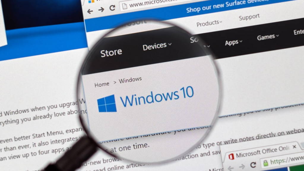 Windows 10 Defender antivírus Microsoft segurança