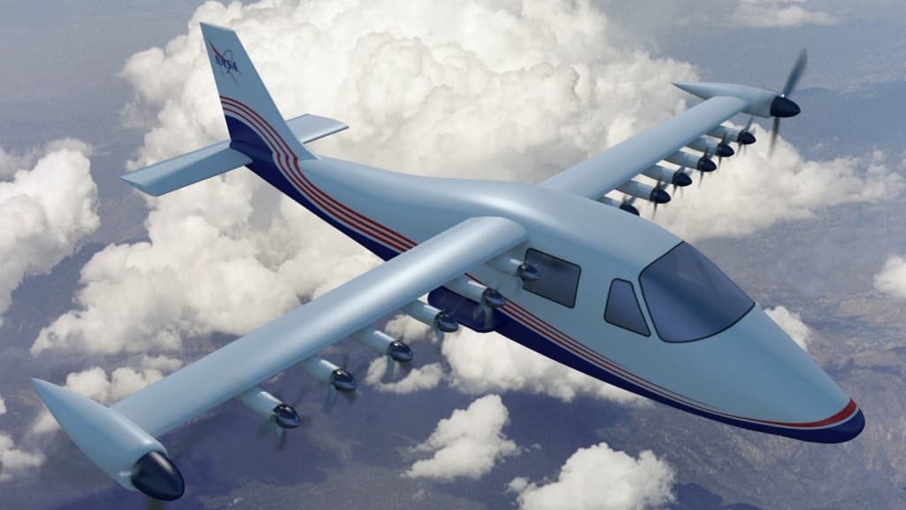 NASA mostra o Maxwell X-57, o seu primeiro avião totalmente elétrico