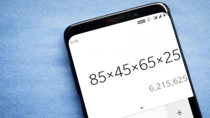 calculadora Android smartphones interface