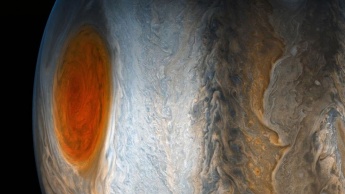 Imagem Jípiter e a sua grande mancha vermelha
