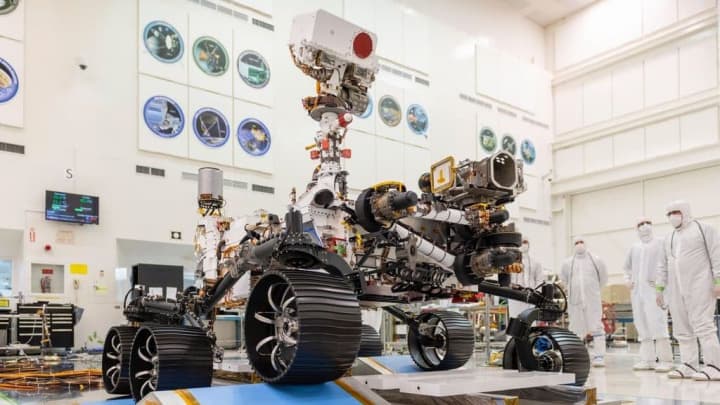 Rover Mars 2020 da NASA passa no primeiro "exame de condução" para circular em Marte