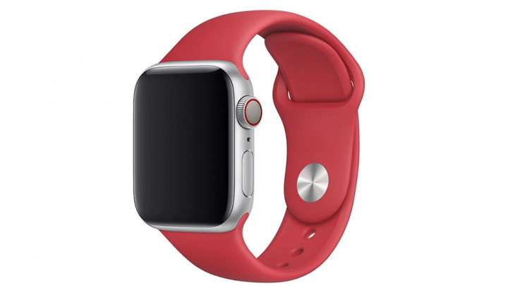 Imagem Apple Watch Series 5 com bracelete (PRODUCT)RED