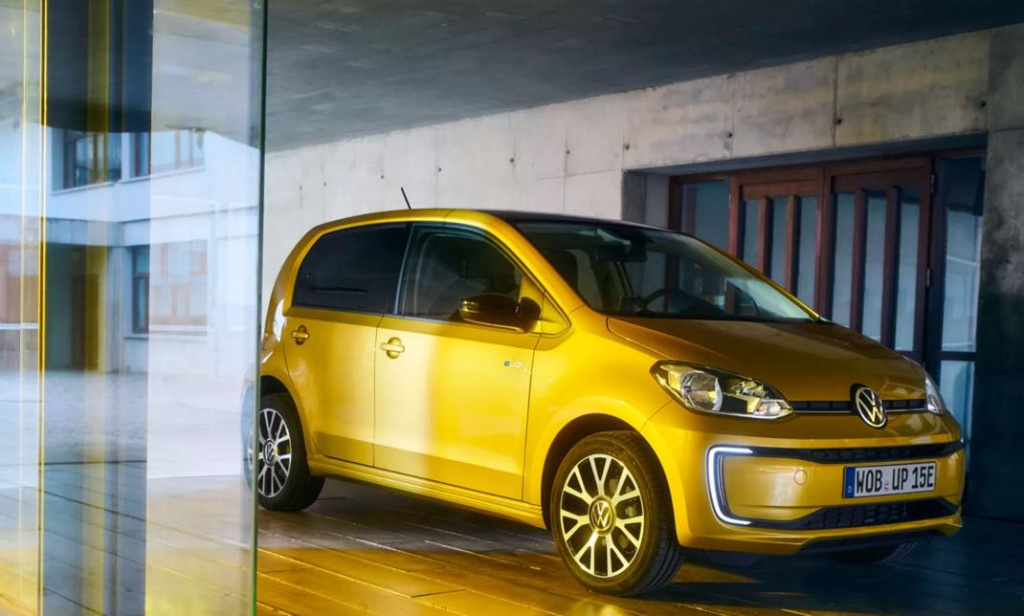 Novo Volkswagen elétrico e-up aparece online por 22.725 euros