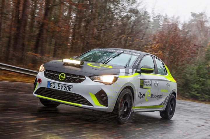 Corsa-e Rally: Carro 100% elétrico da Opel custará 55 mil euros