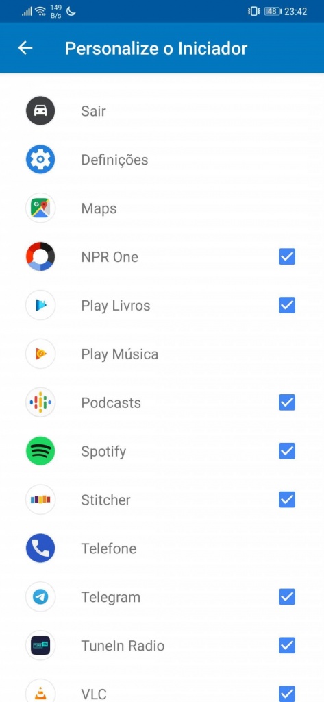 Android Auto tempo apps Google