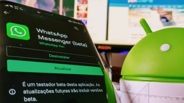 whatsapp dark mode novidades autocolantes testes