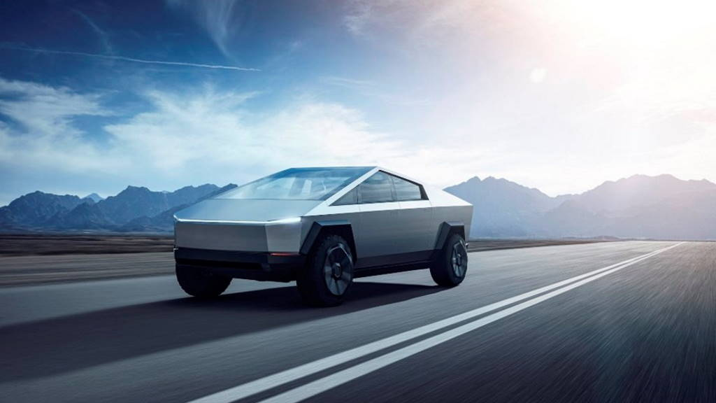 É um barco? É uma carrinha? Não, é apenas a Cybertruck da Tesla a ser usada na água