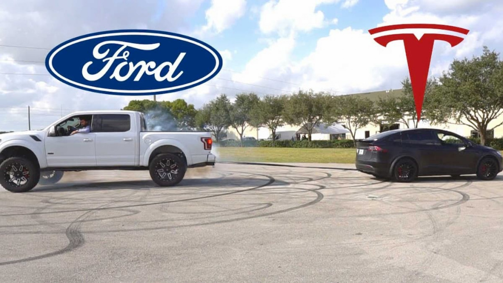 Ford F-150 Raptor vs Tesla Model X! Quem ganha a “luta”?