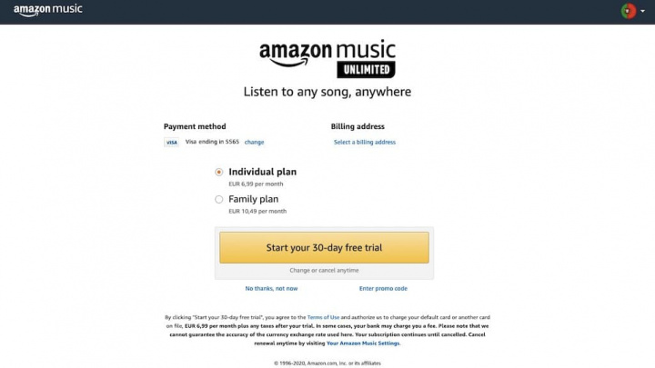 Amazon Music, surpreendentemente, tem quase tantos subscritores quanto o Apple Music Spotify
