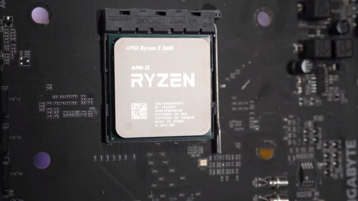 Imagem de um Ryzen, marca de processadores AMD que se aproxima da Intel
