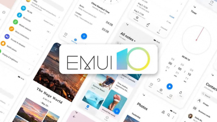EMUI 10 Huawei Honor Android 10 smartphones atualização