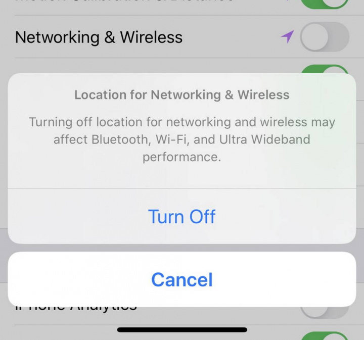 iPhone 11 privacidade iOS 13.3.1 Apple Ultra Wideband