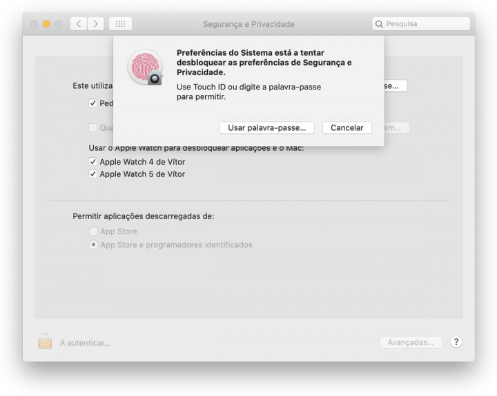 macOS Catalina promove desbloqueio com Apple Watch