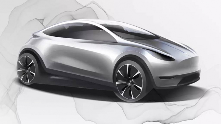 Tesla acessível automóvel China design