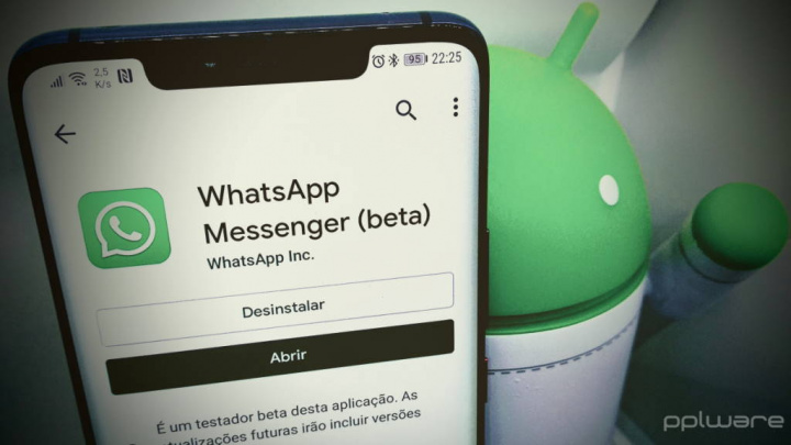 WhatsApp conversas widget Android ecrã