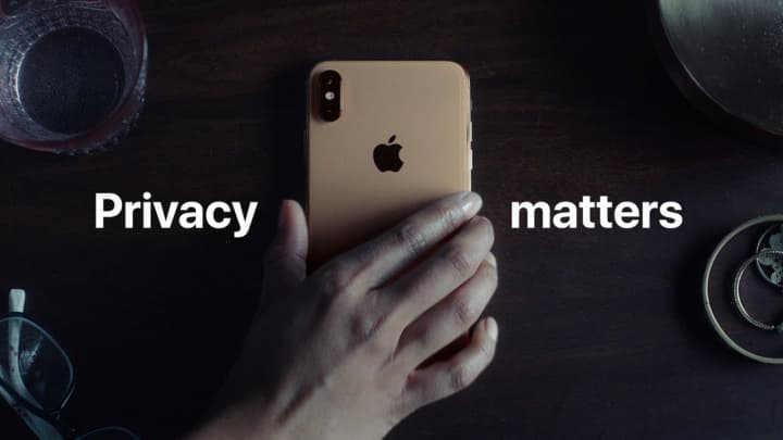 apple publicita: privacidade importa