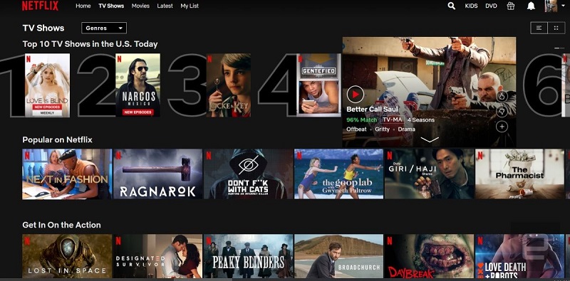 TOP 10 séries mais vistas em Portugal na Netflix – 10 a 16 de Janeiro 2022