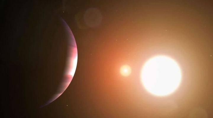 Imagem exoplaneta em formação