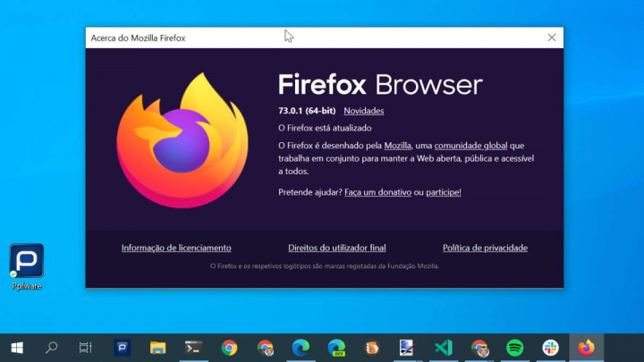 Firefox Mozilla Windows Linux atualização