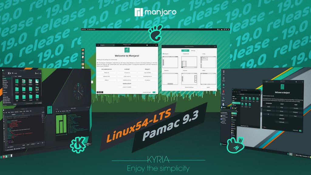 Chegou o Manjaro Linux 19.0: O seu sistema operativo para 2020