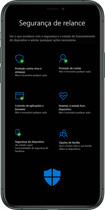 Imagerm Microsoft Antivírus para Android e iOS